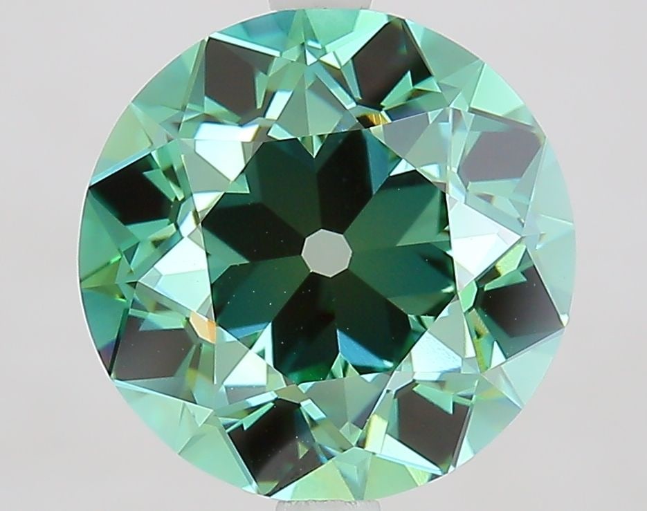 Loose Diamond - EUROPEAN CUT 4.9ct Fancy Vivid Green VVS2: Loose Diamond - EUROPEAN CUT 4.9ct Fancy Vivid Green VVS2 Source: This is a real non-mined Diamond that has been grown in a lab Shape: EUROPEAN CUT Carats: 4.9 Color: Fancy Vivid Green Certification: 