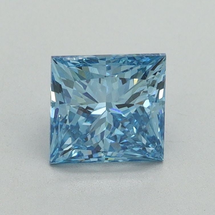 Loose Diamond - PRINCESS 1.01ct Fancy Vivid Blue VS2: Loose Diamond - PRINCESS 1.01ct Fancy Vivid Blue VS2 Source: This is a real non-mined Diamond that has been grown in a lab Shape: PRINCESS Carats: 1.01 Color: Fancy Vivid Blue Certification: IGI
