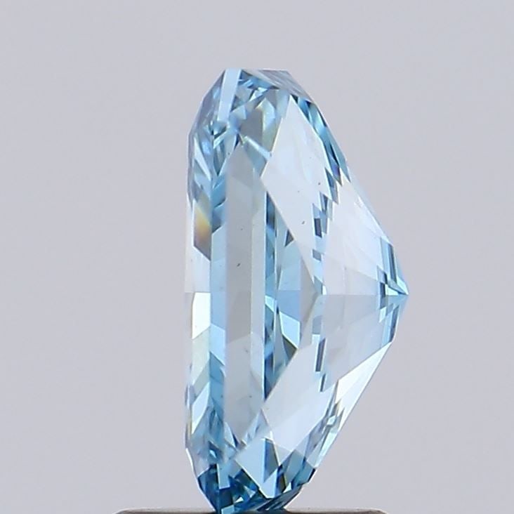 Loose Diamond - RADIANT 1.66ct Fancy Vivid Blue VS1: Loose Diamond - RADIANT 1.66ct Fancy Vivid Blue VS1 Source: This is a real non-mined Diamond that has been grown in a lab Shape: RADIANT Carats: 1.66 Color: Fancy Vivid Blue Certification: IGI Video: