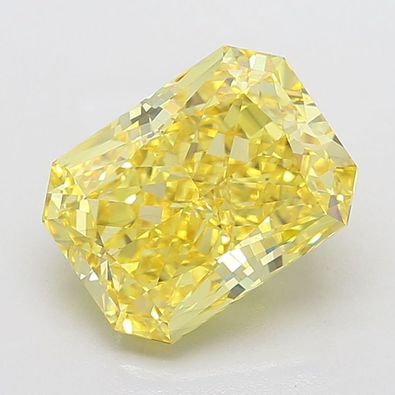 Loose Diamond - RADIANT 8.04ct Fancy Vivid Yellow VS1 (1 of 1)