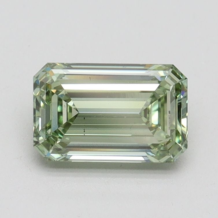 Loose Diamond - EMERALD 1.02ct Fancy Intense Green VS1: Loose Diamond - EMERALD 1.02ct Fancy Intense Green VS1 Source: This is a real non-mined Diamond that has been grown in a lab Shape: EMERALD Carats: 1.02 Color: Fancy Intense Green Certification: IGI V