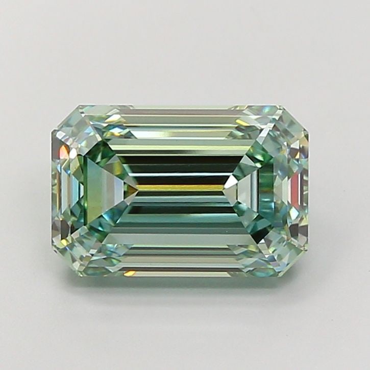 Loose Diamond - EMERALD 6.11ct Fancy Intense Green VVS2: Loose Diamond - EMERALD 6.11ct Fancy Intense Green VVS2 Source: This is a real non-mined Diamond that has been grown in a lab Shape: EMERALD Carats: 6.11 Color: Fancy Intense Green Certification: IGI 