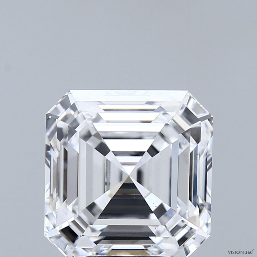 Loose Diamond - SQUARE EMERALD 4.1ct D VS2 (1 of 1)