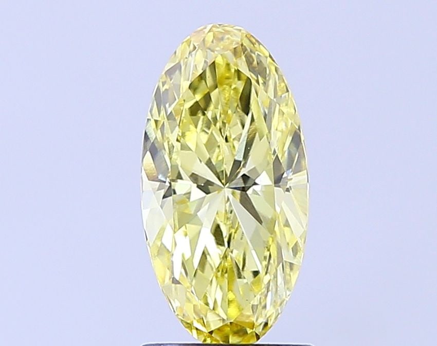 Loose Diamond - OVAL 2.02ct Fancy Intense Yellow VS2: Loose Diamond - OVAL 2.02ct Fancy Intense Yellow VS2 Source: This is a real non-mined Diamond that has been grown in a lab Shape: OVAL Carats: 2.02 Color: Fancy Intense Yellow Certification: IGI