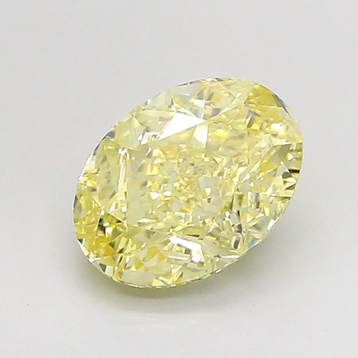 Loose Diamond - OVAL 2.02ct Fancy Intense Yellow VS2: Loose Diamond - OVAL 2.02ct Fancy Intense Yellow VS2 Source: This is a real non-mined Diamond that has been grown in a lab Shape: OVAL Carats: 2.02 Color: Fancy Intense Yellow Certification: IGI