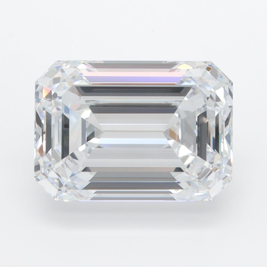 Loose Diamond - EMERALD 4.04ct E IF: Loose Diamond - EMERALD 4.04ct E IF Source: This is a real non-mined Diamond that has been grown in a lab Shape: EMERALD Carats: 4.04 Color: E Clarity: IF Certification: IGI The Diamond Depot