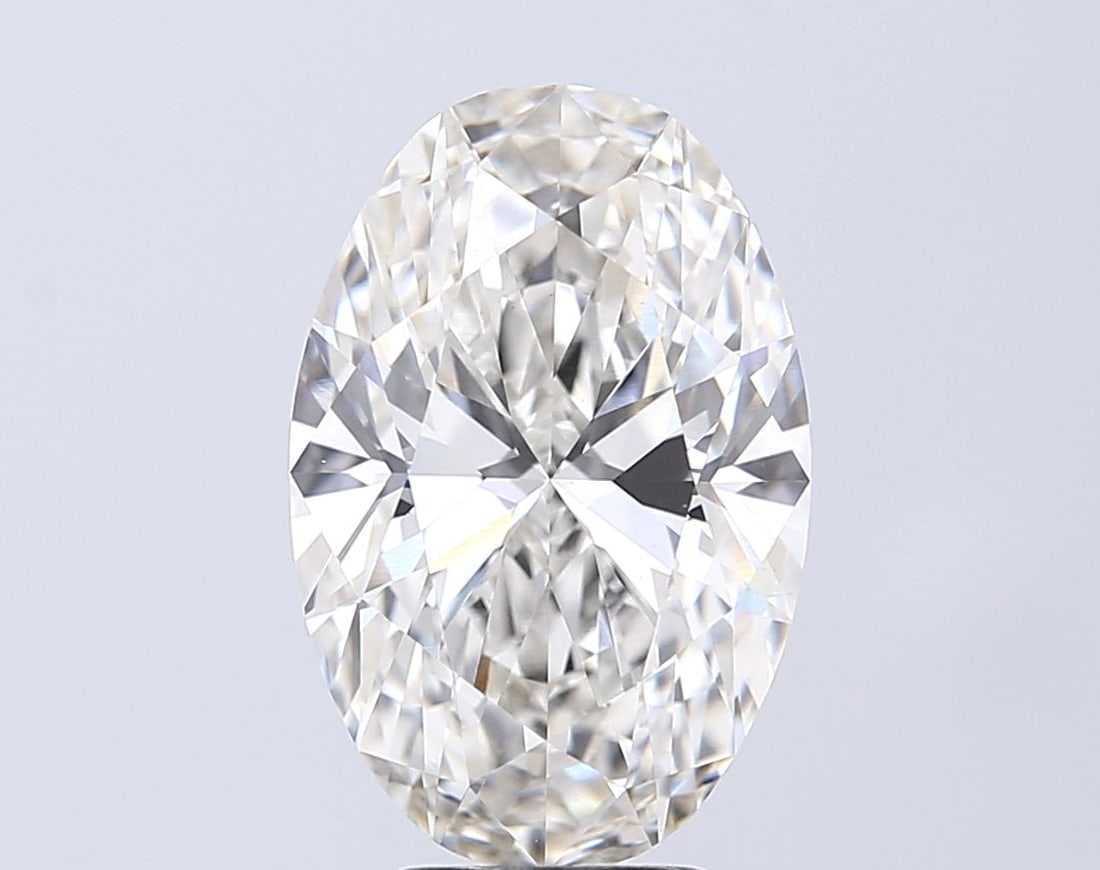 Loose Diamond - OVAL 5.03ct G VS1: Loose Diamond - OVAL 5.03ct G VS1 Source: This is a real non-mined Diamond that has been grown in a lab Shape: OVAL Carats: 5.03 Color: G Clarity: VS1 Certification: IGI Video: