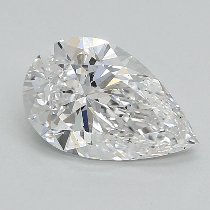 Loose Diamond - PEAR 1.01ct D SI1: Loose Diamond - PEAR 1.01ct D SI1 Source: This is a real non-mined Diamond that has been grown in a lab Shape: PEAR Carats: 1.01 Color: D Clarity: SI1 Certification: IGI Video: