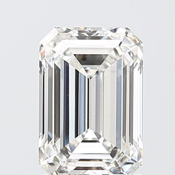 Loose Diamond - EMERALD 2.08ct F VS1: Loose Diamond - EMERALD 2.08ct F VS1 Source: This is a real non-mined Diamond that has been grown in a lab Shape: EMERALD Carats: 2.08 Color: F Clarity: VS1 Certification: IGI Video: