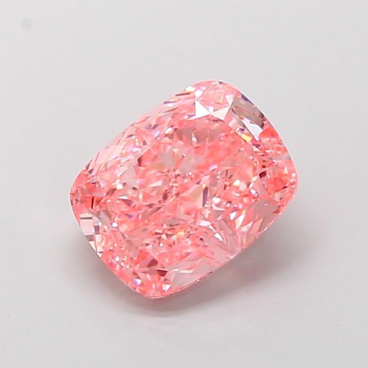 Loose Diamond - CUSHION MODIFIED 3.02ct Fancy Vivid Pink VS1: Loose Diamond - CUSHION MODIFIED 3.02ct Fancy Vivid Pink VS1 Source: This is a real non-mined Diamond that has been grown in a lab Shape: CUSHION MODIFIED Carats: 3.02 Color: Fancy Vivid Pink