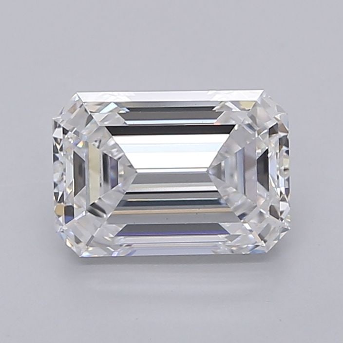 Loose Diamond - EMERALD 2.02ct D VS1: Loose Diamond - EMERALD 2.02ct D VS1 Source: This is a real non-mined Diamond that has been grown in a lab Shape: EMERALD Carats: 2.02 Color: D Clarity: VS1 Certification: IGI Video: