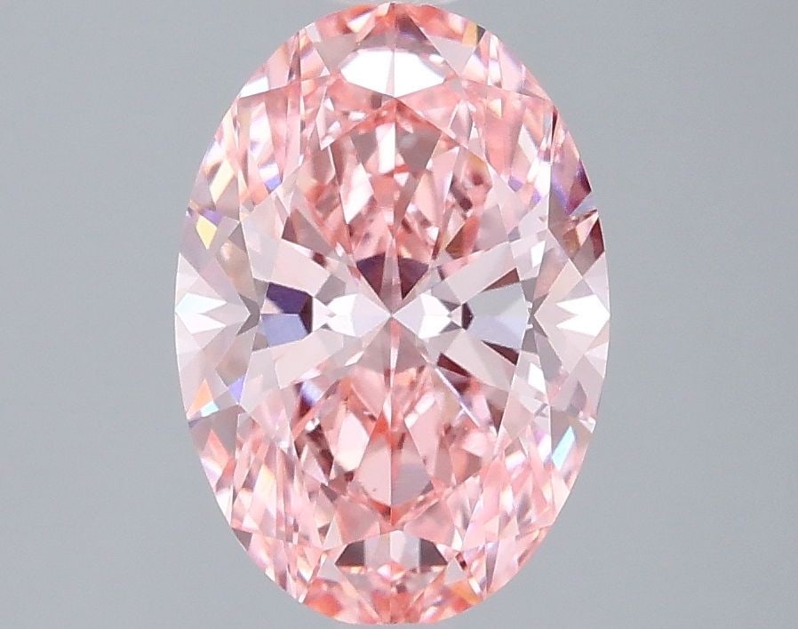 Loose Diamond - OVAL 2.06ct Fancy Vivid Pink VS1: Loose Diamond - OVAL 2.06ct Fancy Vivid Pink VS1 Source: This is a real non-mined Diamond that has been grown in a lab Shape: OVAL Carats: 2.06 Color: Fancy Vivid Pink Certification: IGI Video: Video