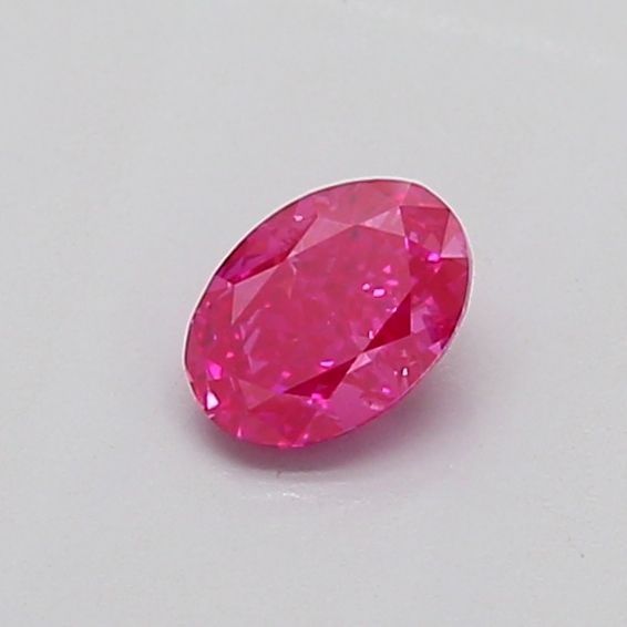 Loose Diamond - OVAL 0.51ct Fancy Vivid Pink SI1: Loose Diamond - OVAL 0.51ct Fancy Vivid Pink SI1 Source: This is a real non-mined Diamond that has been grown in a lab Shape: OVAL Carats: 0.51 Color: Fancy Vivid Pink Certification: NONE Video: