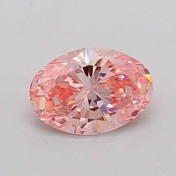 Loose Diamond - OVAL 0.71ct Fancy Vivid Pink VS2: Loose Diamond - OVAL 0.71ct Fancy Vivid Pink VS2 Source: This is a real non-mined Diamond that has been grown in a lab Shape: OVAL Carats: 0.71 Color: Fancy Vivid Pink Certification: IGI Video:
