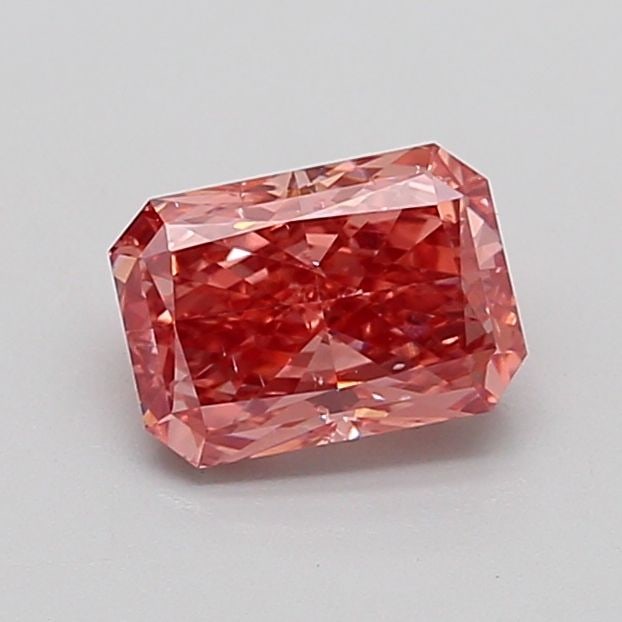 Loose Diamond - RADIANT 1.36ct Fancy Vivid Brownish Pink SI1: Loose Diamond - RADIANT 1.36ct Fancy Vivid Brownish Pink SI1 Source: This is a real non-mined Diamond that has been grown in a lab Shape: RADIANT Carats: 1.36 Color: Fancy Vivid Brownish Pink