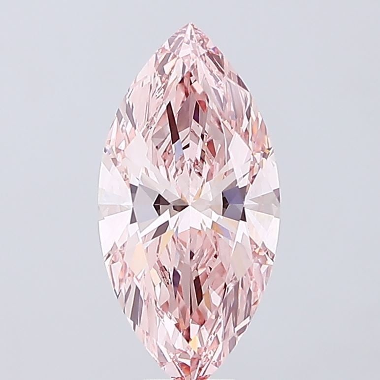 Loose Diamond - MARQUISE 8.02ct Fancy Intense Pink VS1: Loose Diamond - MARQUISE 8.02ct Fancy Intense Pink VS1 Source: This is a real non-mined Diamond that has been grown in a lab Shape: MARQUISE Carats: 8.02 Color: Fancy Intense Pink Certification: IGI