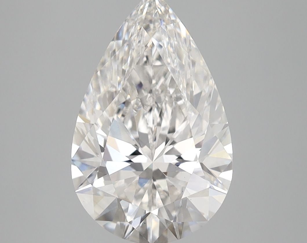 Loose Diamond - PEAR 2.53ct E VS1: Loose Diamond - PEAR 2.53ct E VS1 Source: This is a real non-mined Diamond that has been grown in a lab Shape: PEAR Carats: 2.53 Color: E Clarity: VS1 Certification: IGI Video: