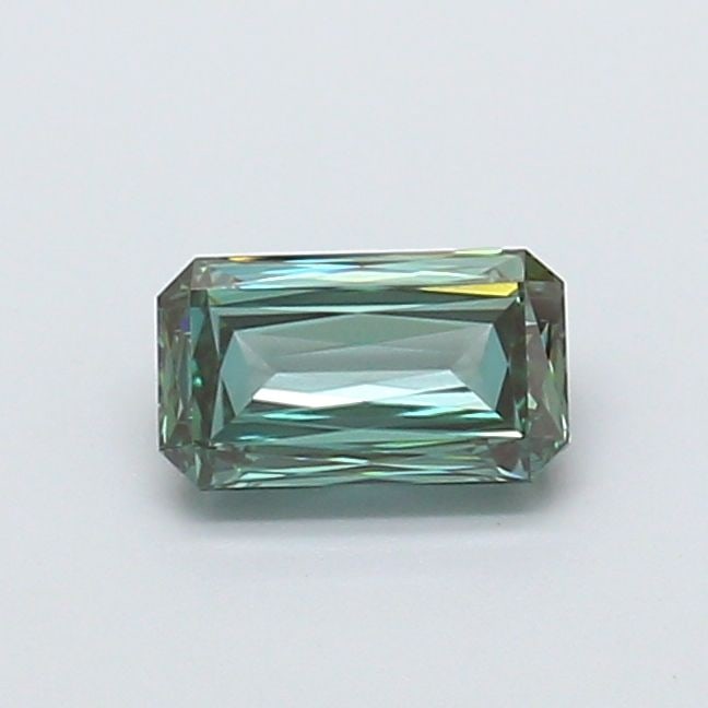 Loose Diamond - RADIANT 1.06ct Fancy Vivid Green VVS2: Loose Diamond - RADIANT 1.06ct Fancy Vivid Green VVS2 Source: This is a real non-mined Diamond that has been grown in a lab Shape: RADIANT Carats: 1.06 Color: Fancy Vivid Green Certification: IGI Vide