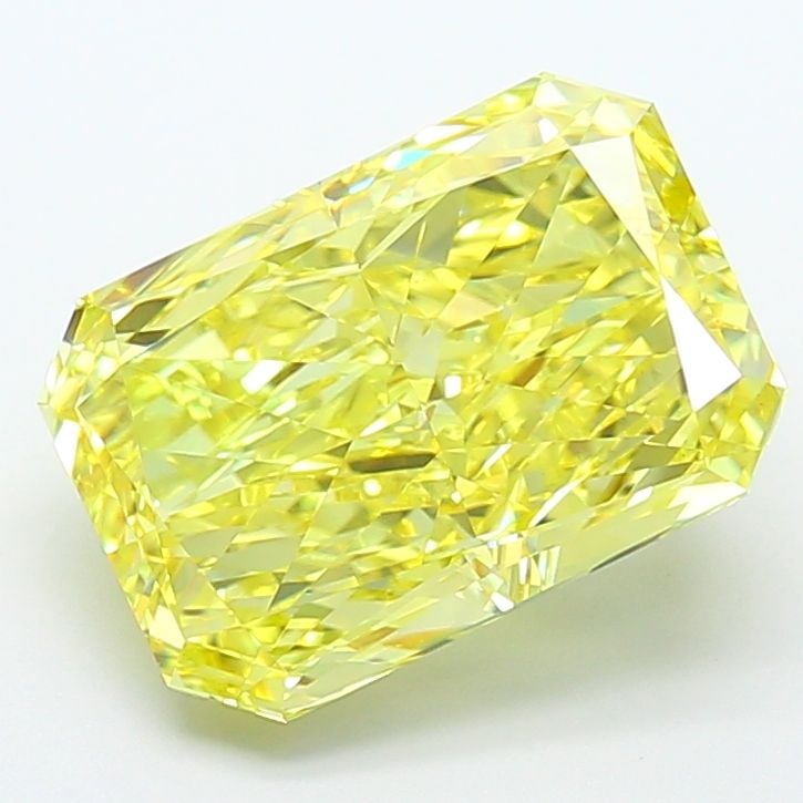 Loose Diamond - RADIANT 8.49ct Fancy Vivid Yellow VS1: Loose Diamond - RADIANT 8.49ct Fancy Vivid Yellow VS1 Source: This is a real non-mined Diamond that has been grown in a lab Shape: RADIANT Carats: 8.49 Color: Fancy Vivid Yellow Certification: IGI