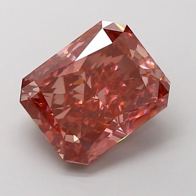 Loose Diamond - RADIANT 3.02ct Fancy Vivid Pink VS1: Loose Diamond - RADIANT 3.02ct Fancy Vivid Pink VS1 Source: This is a real non-mined Diamond that has been grown in a lab Shape: RADIANT Carats: 3.02 Color: Fancy Vivid Pink Certification: NONE