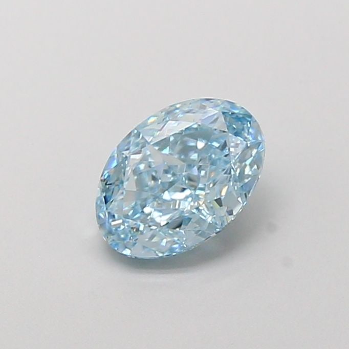 Loose Diamond - OVAL 1.01ct Fancy Vivid Blue VVS2: Loose Diamond - OVAL 1.01ct Fancy Vivid Blue VVS2 Source: This is a real non-mined Diamond that has been grown in a lab Shape: OVAL Carats: 1.01 Color: Fancy Vivid Blue Certification: IGI Video: