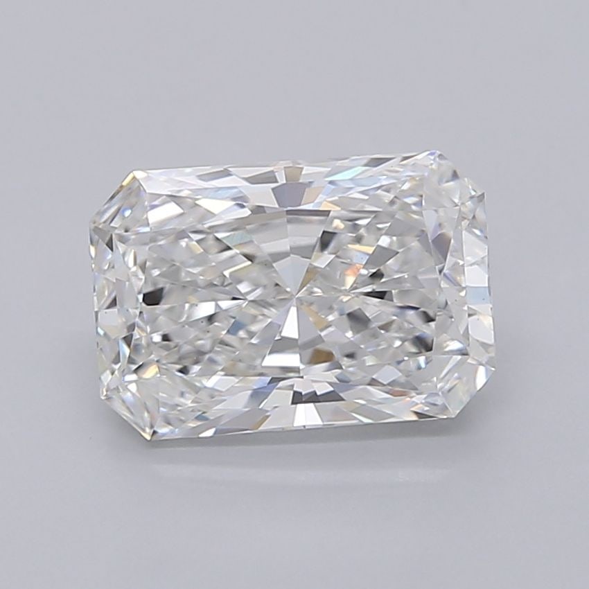 Loose Diamond - RADIANT 2.55ct E VS1: Loose Diamond - RADIANT 2.55ct E VS1 Source: This is a real non-mined Diamond that has been grown in a lab Shape: RADIANT Carats: 2.55 Color: E Clarity: VS1 Certification: IGI Video: