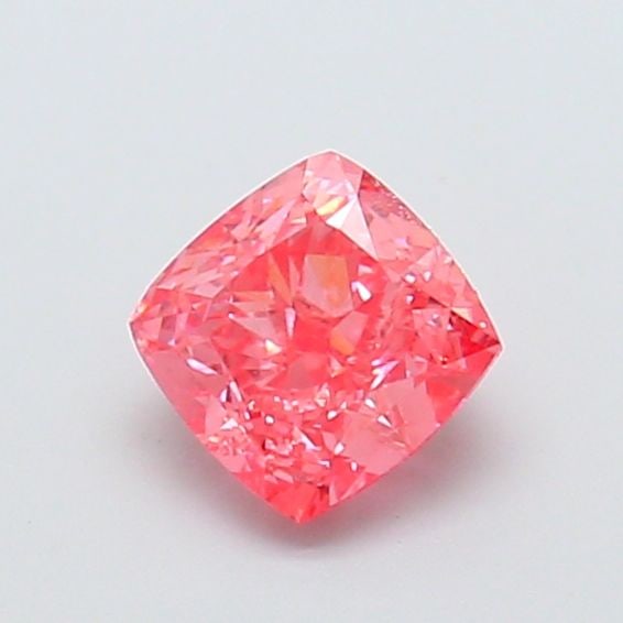 Loose Diamond - CUSHION MODIFIED 1.02ct Fancy Vivid Pink VS1: Loose Diamond - CUSHION MODIFIED 1.02ct Fancy Vivid Pink VS1 Source: This is a real non-mined Diamond that has been grown in a lab Shape: CUSHION MODIFIED Carats: 1.02 Color: Fancy Vivid Pink Certific