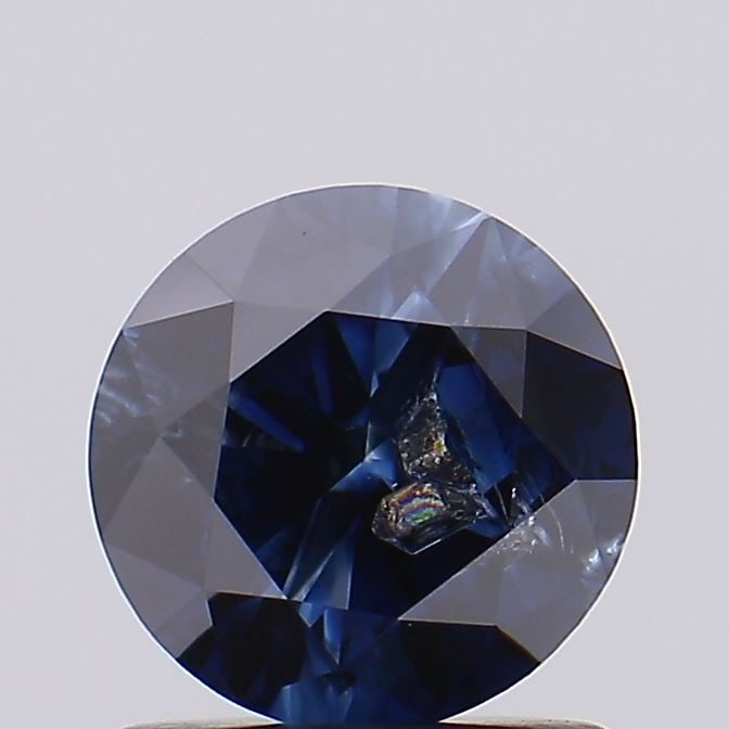 Loose Diamond - ROUND 1.02ct Fancy Deep Blue I3: Loose Diamond - ROUND 1.02ct Fancy Deep Blue I3 Source: This is a real non-mined Diamond that has been grown in a lab Shape: ROUND Carats: 1.02 Color: Fancy Deep Blue Certification: NONE Video: