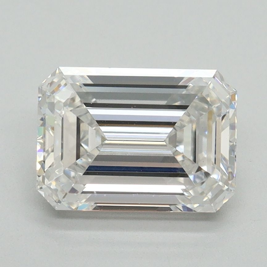 Loose Diamond - EMERALD 2.11ct E VS1: Loose Diamond - EMERALD 2.11ct E VS1 Source: This is a real non-mined Diamond that has been grown in a lab Shape: EMERALD Carats: 2.11 Color: E Clarity: VS1 Certification: NONE Video: