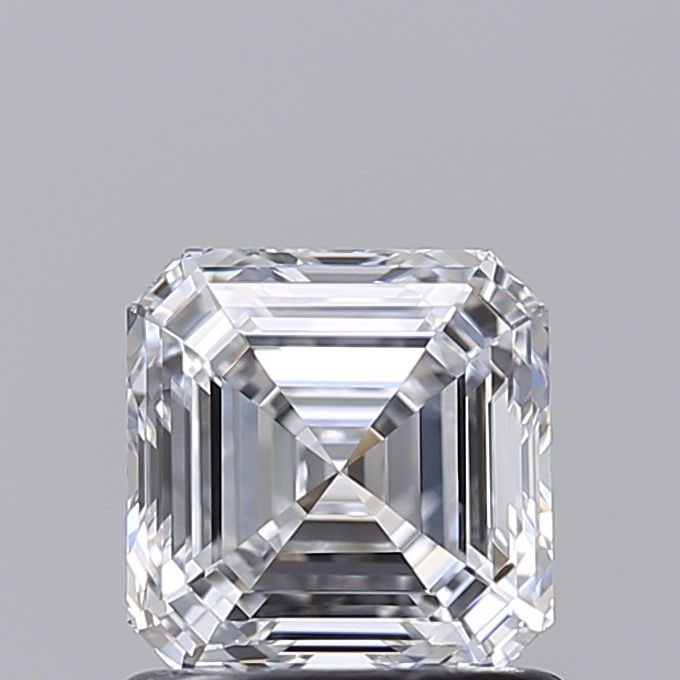 Loose Diamond - ASSCHER 1.02ct D VVS1: Loose Diamond - ASSCHER 1.02ct D VVS1 Source: This is a real non-mined Diamond that has been grown in a lab Shape: ASSCHER Carats: 1.02 Color: D Clarity: VVS1 Certification: IGI The Diamond Depot Guar