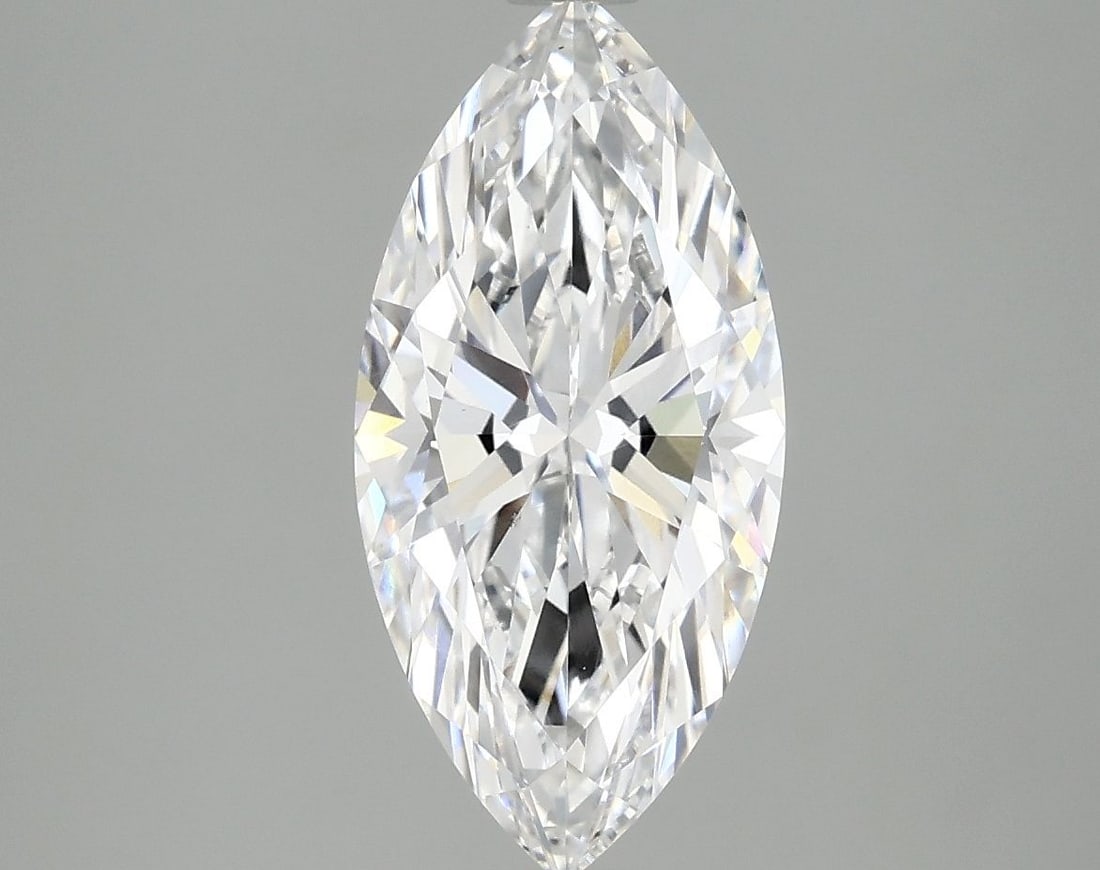 Loose Diamond - MARQUISE 2.05ct D VS1: Loose Diamond - MARQUISE 2.05ct D VS1 Source: This is a real non-mined Diamond that has been grown in a lab Shape: MARQUISE Carats: 2.05 Color: D Clarity: VS1 Certification: IGI Video: