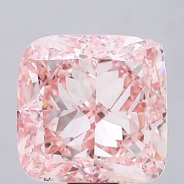 Loose Diamond - CUSHION MODIFIED 30.01ct Fancy Intense Pink VS2: Loose Diamond - CUSHION MODIFIED 30.01ct Fancy Intense Pink VS2 Source: This is a real non-mined Diamond that has been grown in a lab Shape: CUSHION MODIFIED Carats: 30.01 Color: Fancy Intense Pink Ce