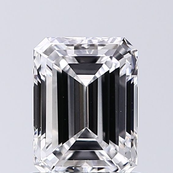 Loose Diamond - EMERALD 1.01ct E VS2: Loose Diamond - EMERALD 1.01ct E VS2 Source: This is a real non-mined Diamond that has been grown in a lab Shape: EMERALD Carats: 1.01 Color: E Clarity: VS2 Certification: IGI Video: