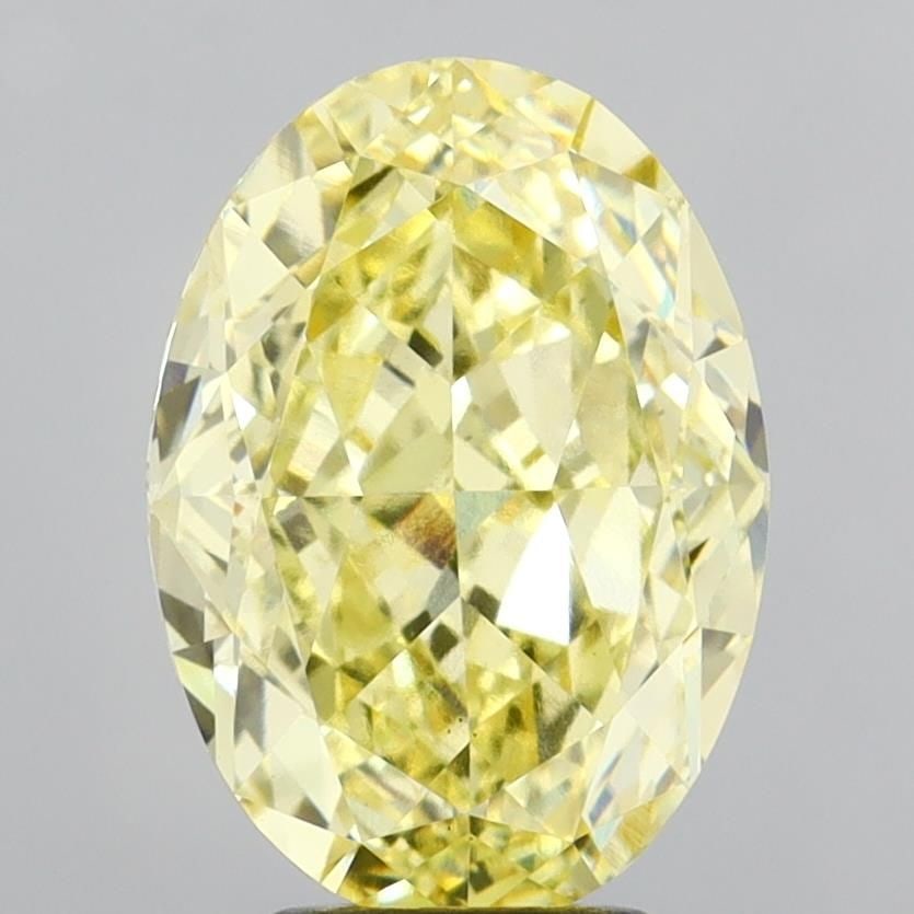 Loose Diamond - OVAL 5.03ct Fancy Intense Yellow VS1: Loose Diamond - OVAL 5.03ct Fancy Intense Yellow VS1 Source: This is a real non-mined Diamond that has been grown in a lab Shape: OVAL Carats: 5.03 Color: Fancy Intense Yellow Certification: IGI Video