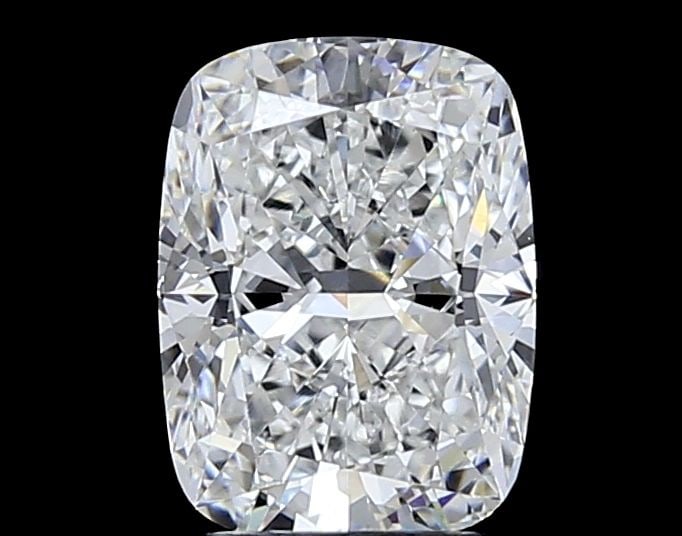 Loose Diamond - CUSHION MODIFIED 2.56ct E VVS2: Loose Diamond - CUSHION MODIFIED 2.56ct E VVS2 Source: This is a real non-mined Diamond that has been grown in a lab Shape: CUSHION MODIFIED Carats: 2.56 Color: E Clarity: VVS2 Certification: IGI Vide