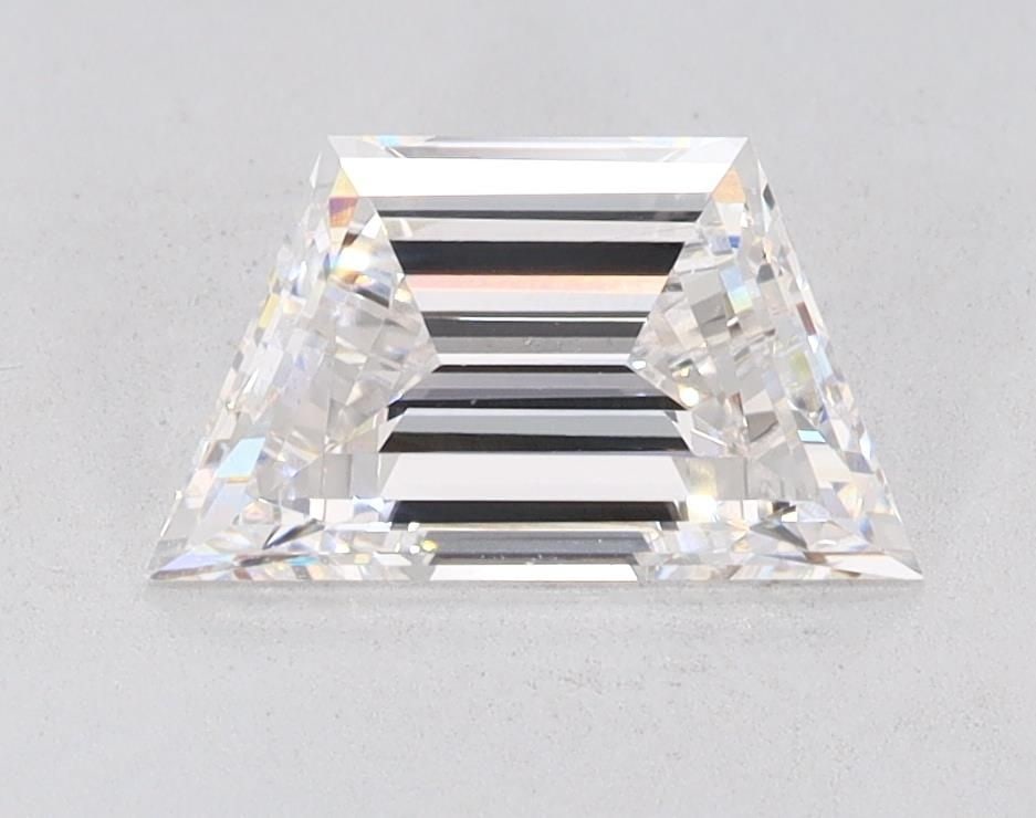 Loose Diamond - TRAPEZOID 1.57ct F VS1: Loose Diamond - TRAPEZOID 1.57ct F VS1 Source: This is a real non-mined Diamond that has been grown in a lab Shape: TRAPEZOID Carats: 1.57 Color: F Clarity: VS1 Certification: NONE Video: