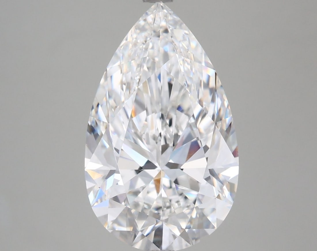 Loose Diamond - PEAR 5.16ct F VS1: Loose Diamond - PEAR 5.16ct F VS1 Source: This is a real non-mined Diamond that has been grown in a lab Shape: PEAR Carats: 5.16 Color: F Clarity: VS1 Certification: IGI Video: