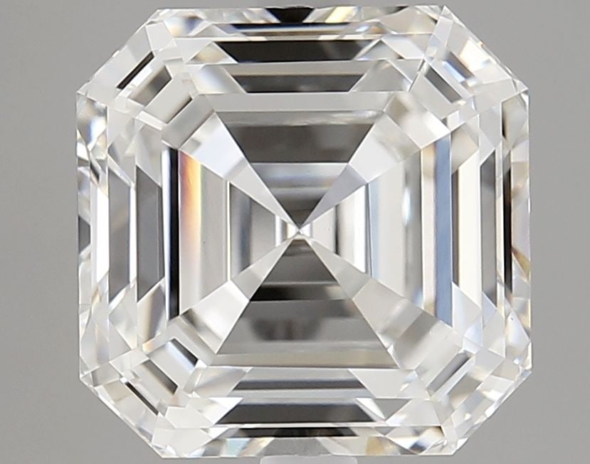 Loose Diamond - ASSCHER 5.09ct F VVS2: Loose Diamond - ASSCHER 5.09ct F VVS2 Source: This is a real non-mined Diamond that has been grown in a lab Shape: ASSCHER Carats: 5.09 Color: F Clarity: VVS2 Certification: IGI Video: