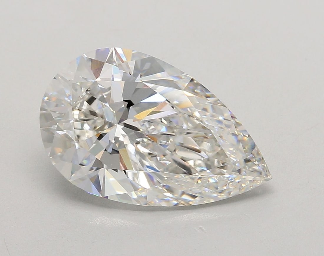 Loose Diamond - PEAR 5.02ct F VVS2: Loose Diamond - PEAR 5.02ct F VVS2 Source: This is a real non-mined Diamond that has been grown in a lab Shape: PEAR Carats: 5.02 Color: F Clarity: VVS2 Certification: IGI Video:
