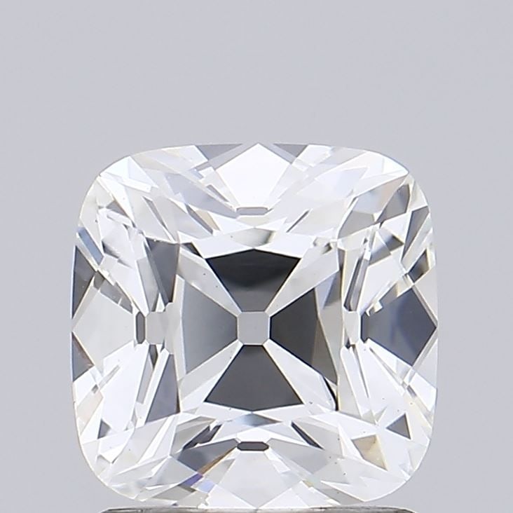 Loose Diamond - CUSHION BRILLIANT 1.5ct F VS2: Loose Diamond - CUSHION BRILLIANT 1.5ct F VS2 Source: This is a real non-mined Diamond that has been grown in a lab Shape: CUSHION BRILLIANT Carats: 1.5 Color: F Clarity: VS2 Certification: IGI Video: