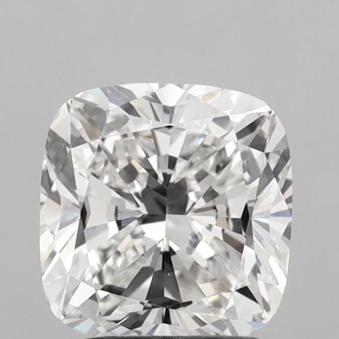 Loose Diamond - CUSHION MODIFIED 2.01ct F VS1: Loose Diamond - CUSHION MODIFIED 2.01ct F VS1 Source: This is a real non-mined Diamond that has been grown in a lab Shape: CUSHION MODIFIED Carats: 2.01 Color: F Clarity: VS1 Certification: IGI Video: