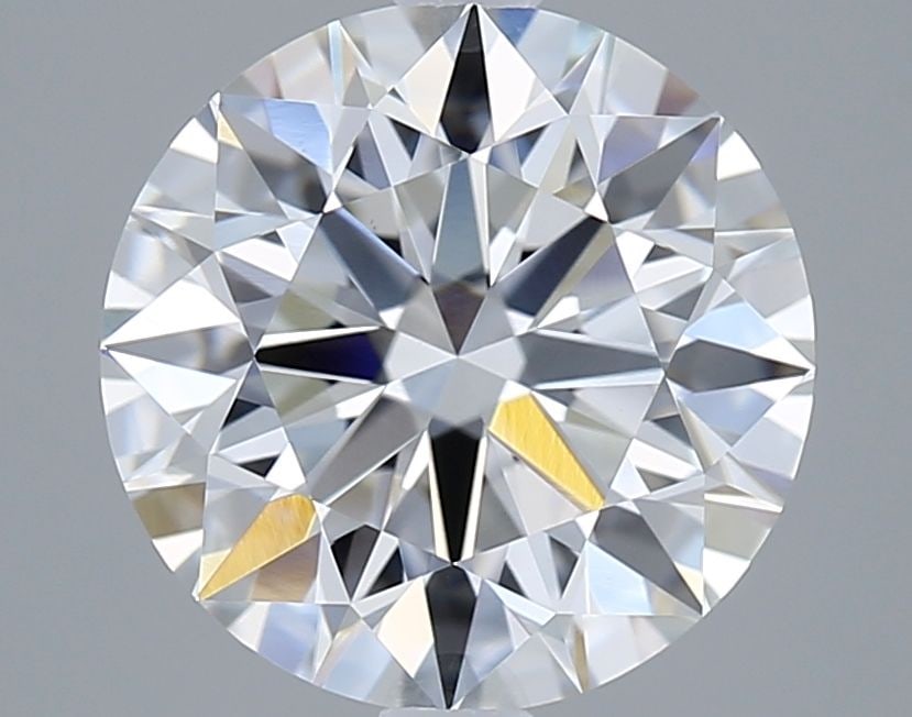 Ideal Loose Diamond - ROUND 2.57ct F VVS2: Ideal Loose Diamond - ROUND 2.57ct F VVS2 Source: This is a real non-mined Diamond that has been grown in a lab Shape: ROUND Carats: 2.57 Color: F Clarity: VVS2 Certification: IGI Video: