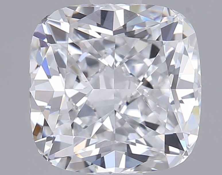 Loose Diamond - CUSHION MODIFIED 1.76ct D VVS2: Loose Diamond - CUSHION MODIFIED 1.76ct D VVS2 Source: This is a real non-mined Diamond that has been grown in a lab Shape: CUSHION MODIFIED Carats: 1.76 Color: D Clarity: VVS2 Certification: IGI Vide