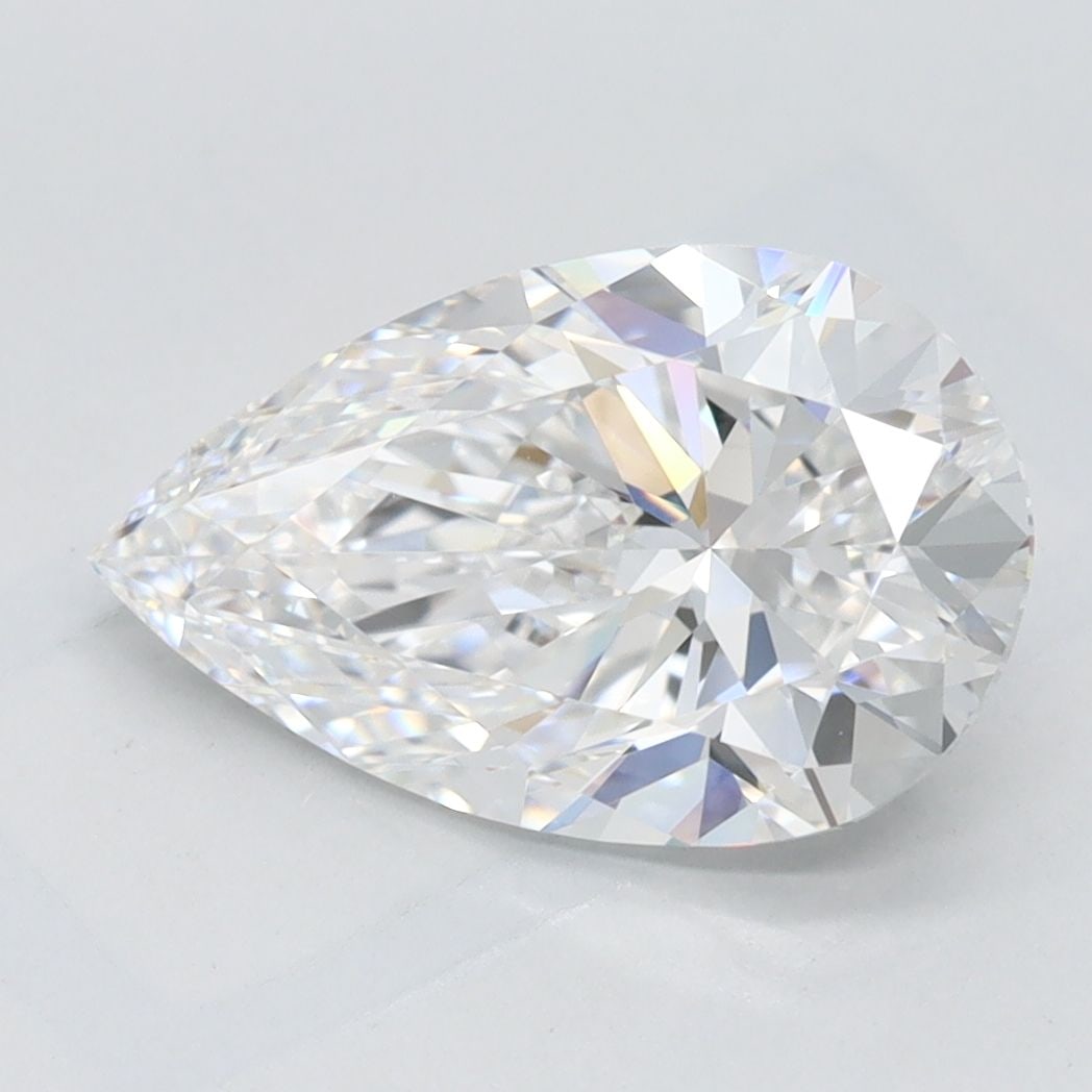 Loose Diamond - PEAR 2.01ct D IF: Loose Diamond - PEAR 2.01ct D IF Source: This is a real non-mined Diamond that has been grown in a lab Shape: PEAR Carats: 2.01 Color: D Clarity: IF Certification: IGI Video:
