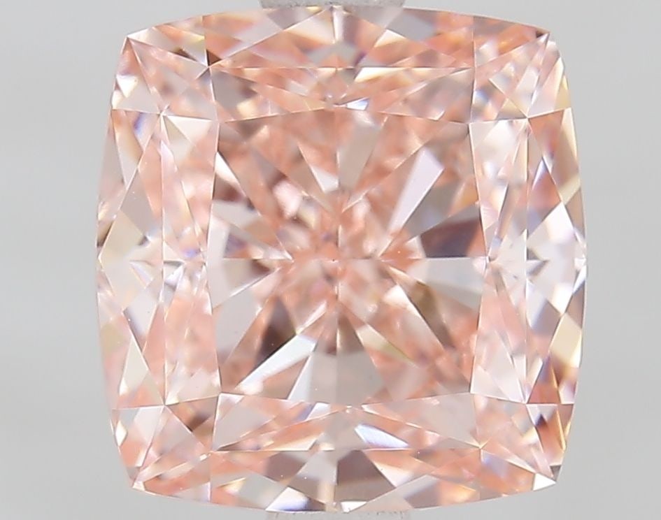 Loose Diamond - CUSHION MODIFIED 2.55ct Fancy Vivid Pink VS1: Loose Diamond - CUSHION MODIFIED 2.55ct Fancy Vivid Pink VS1 Source: This is a real non-mined Diamond that has been grown in a lab Shape: CUSHION MODIFIED Carats: 2.55 Color: Fancy Vivid Pink Certific