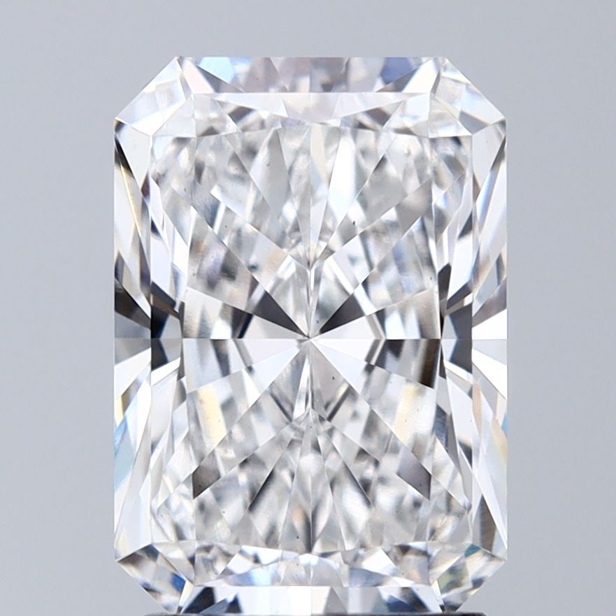 Loose Diamond - RADIANT 2.54ct E VS1: Loose Diamond - RADIANT 2.54ct E VS1 Source: This is a real non-mined Diamond that has been grown in a lab Shape: RADIANT Carats: 2.54 Color: E Clarity: VS1 Certification: IGI Video: