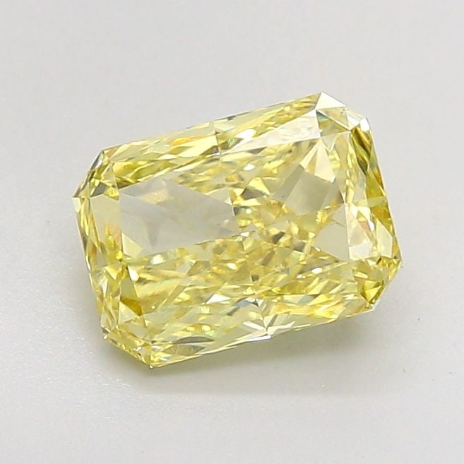 Loose Diamond - RADIANT 2.01ct Fancy Intense Yellow VS1: Loose Diamond - RADIANT 2.01ct Fancy Intense Yellow VS1 Source: This is a real non-mined Diamond that has been grown in a lab Shape: RADIANT Carats: 2.01 Color: Fancy Intense Yellow Certification: