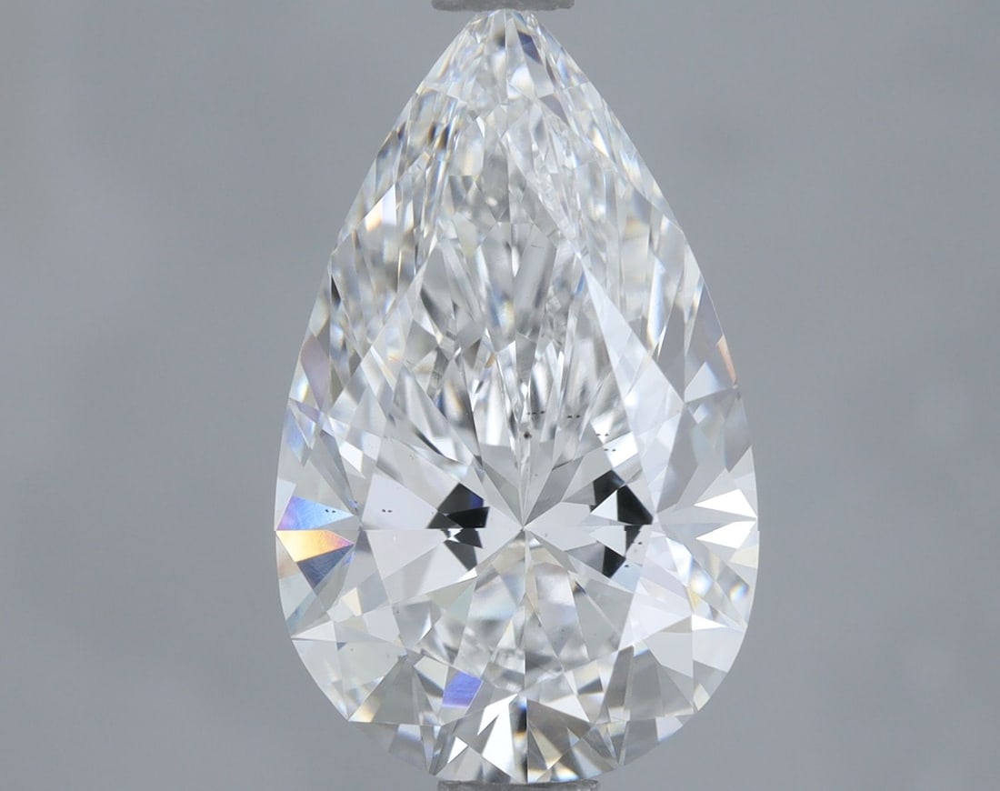 Loose Diamond - PEAR 2.01ct D VS2: Loose Diamond - PEAR 2.01ct D VS2 Source: This is a real non-mined Diamond that has been grown in a lab Shape: PEAR Carats: 2.01 Color: D Clarity: VS2 Certification: IGI Video: