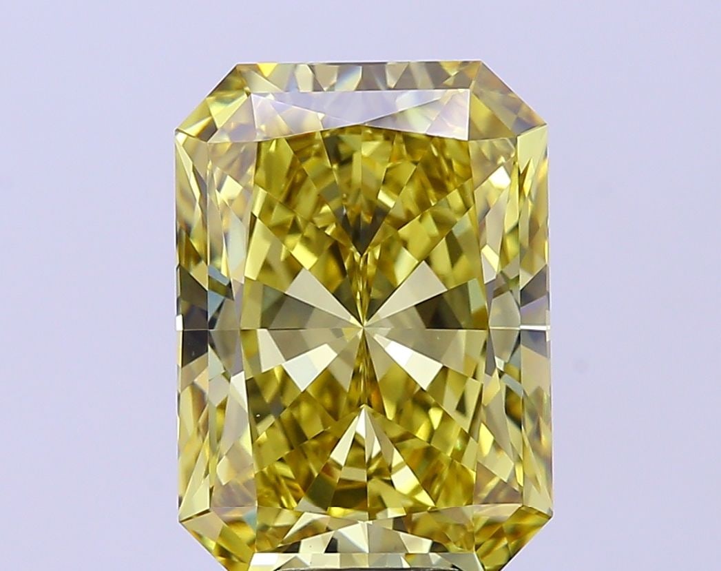 Loose Diamond - RADIANT 7.59ct Fancy Intense Yellow VS1: Loose Diamond - RADIANT 7.59ct Fancy Intense Yellow VS1 Source: This is a real non-mined Diamond that has been grown in a lab Shape: RADIANT Carats: 7.59 Color: Fancy Intense Yellow Certification: IGI
