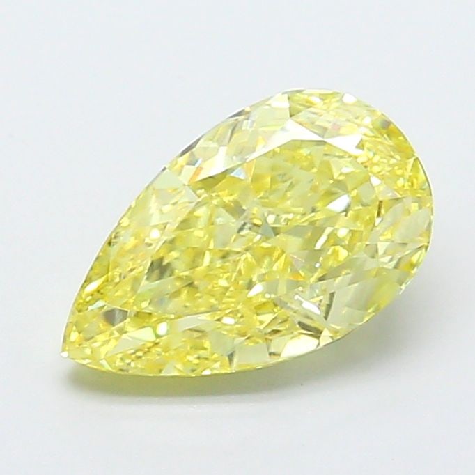 Loose Diamond - PEAR 2.16ct Fancy Light Yellow VVS2: Loose Diamond - PEAR 2.16ct Fancy Light Yellow VVS2 Source: This is a real non-mined Diamond that has been grown in a lab Shape: PEAR Carats: 2.16 Color: Fancy Light Yellow Certification: IGI Video: